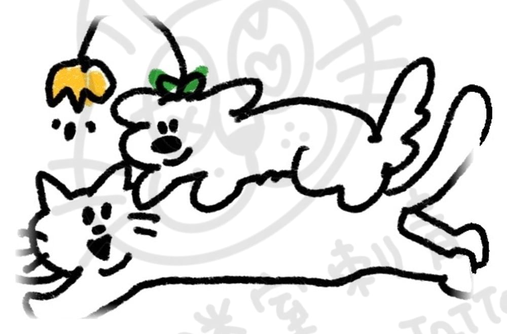 小動物系列插畫