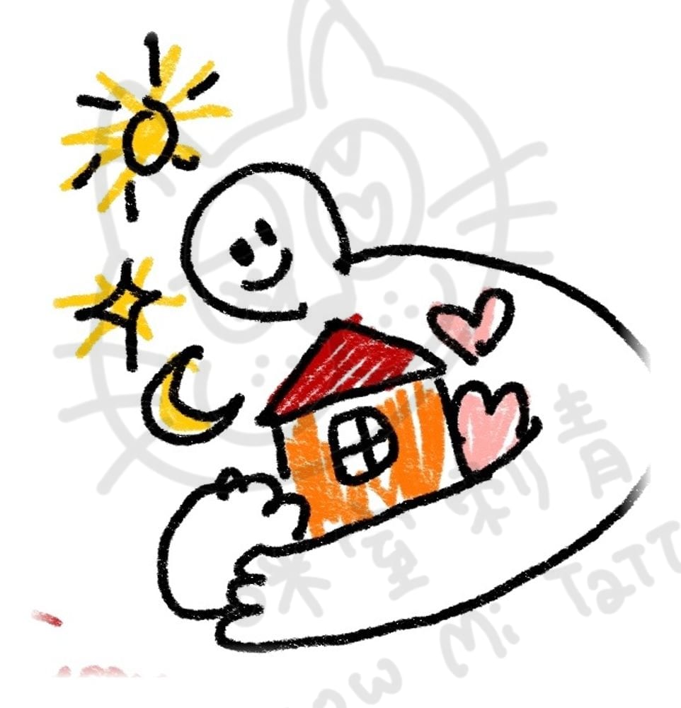 感受心情系列插畫