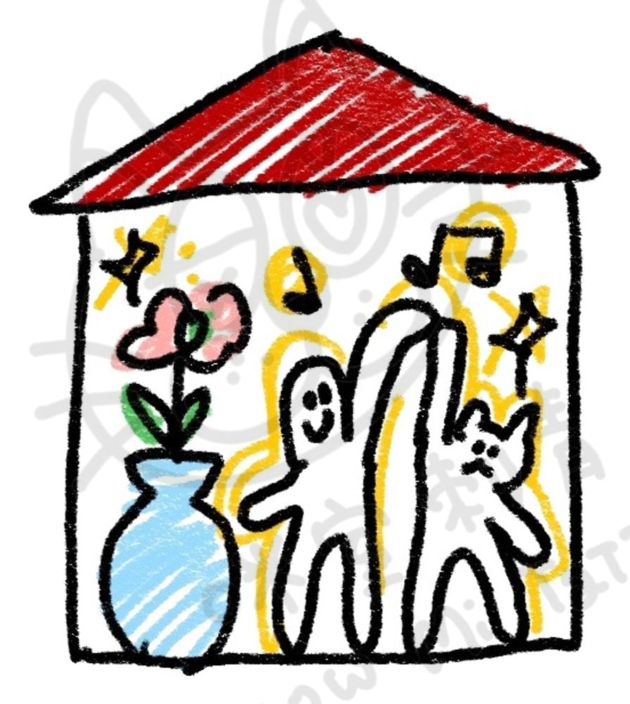 感受心情系列插畫