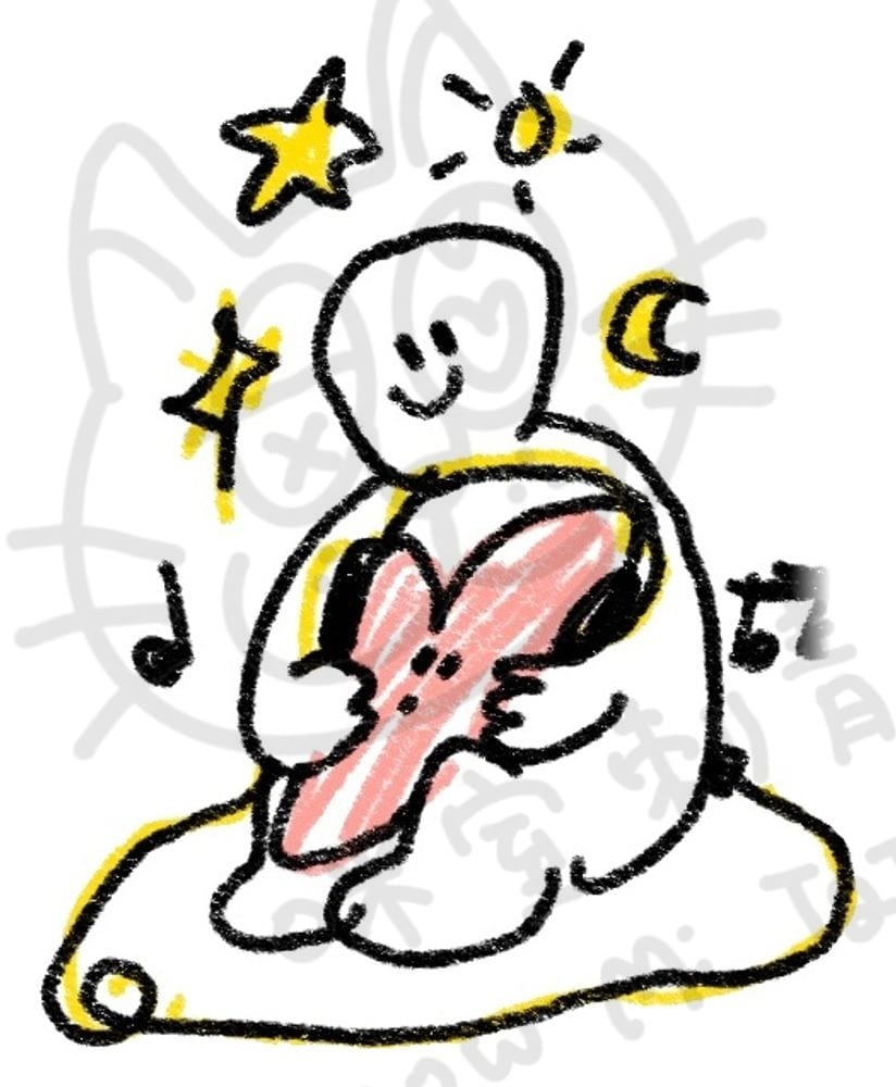 感受心情系列插畫