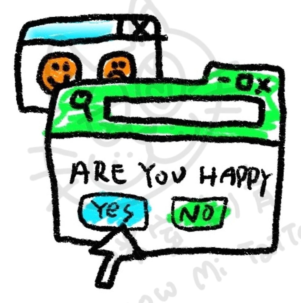 感受心情系列插畫