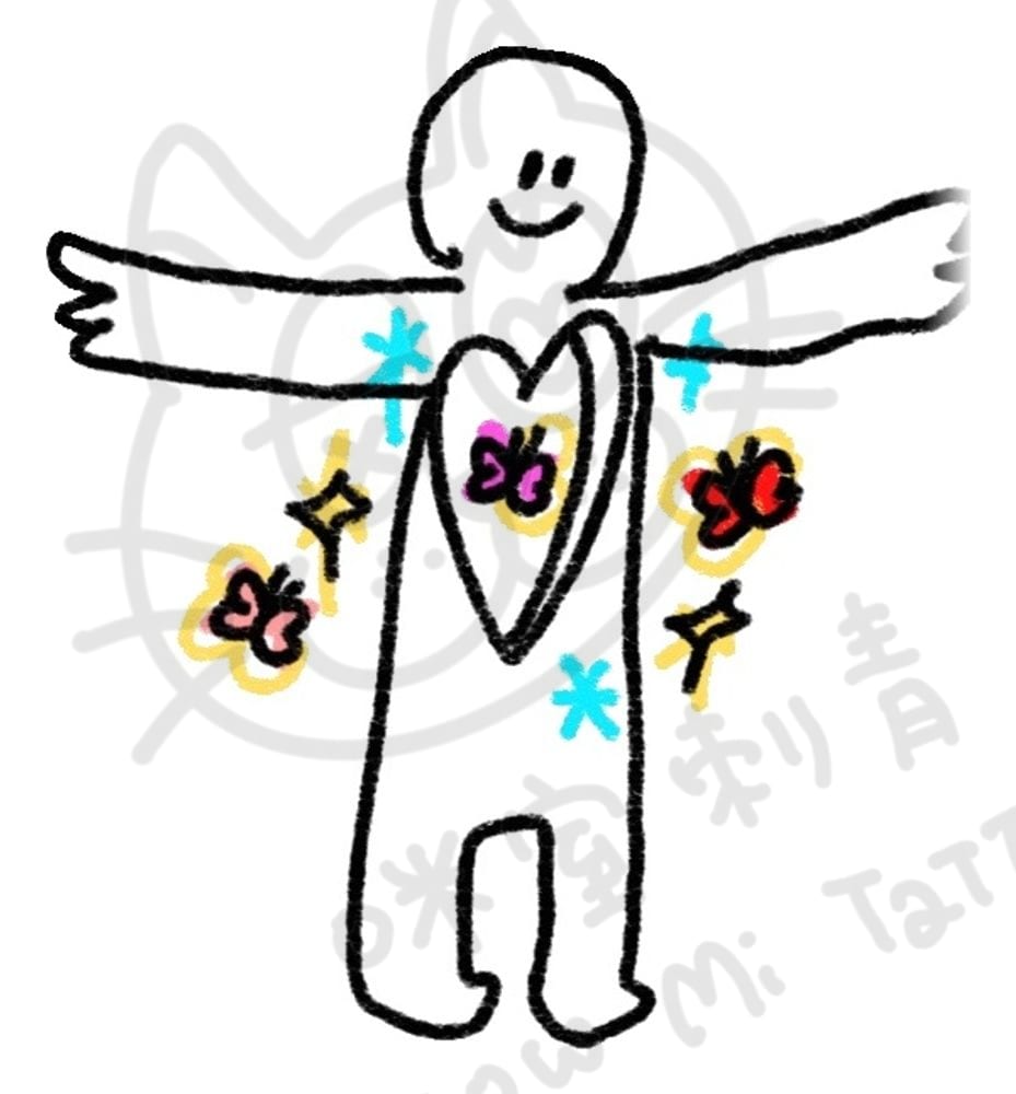 感受心情系列插畫