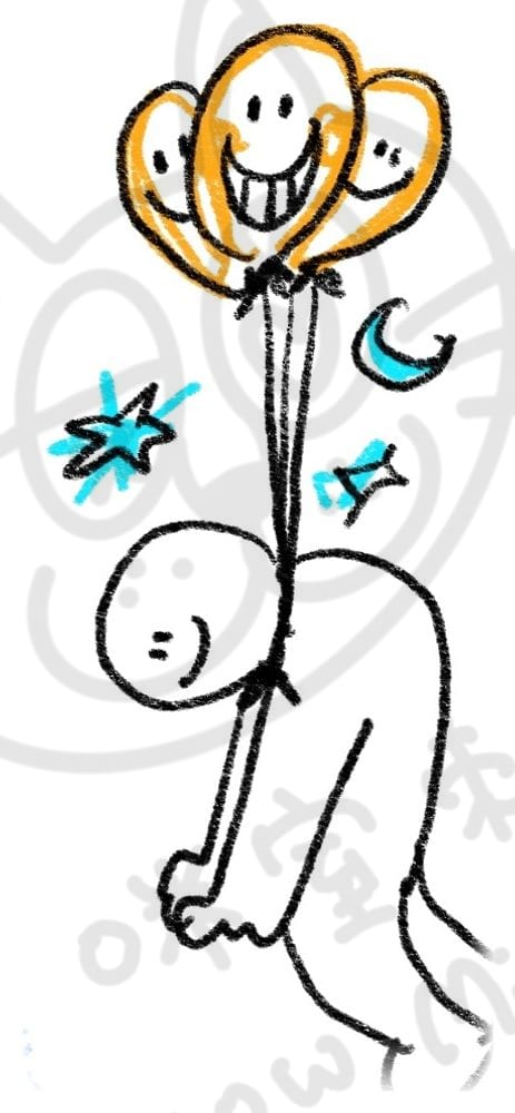 感受心情系列插畫