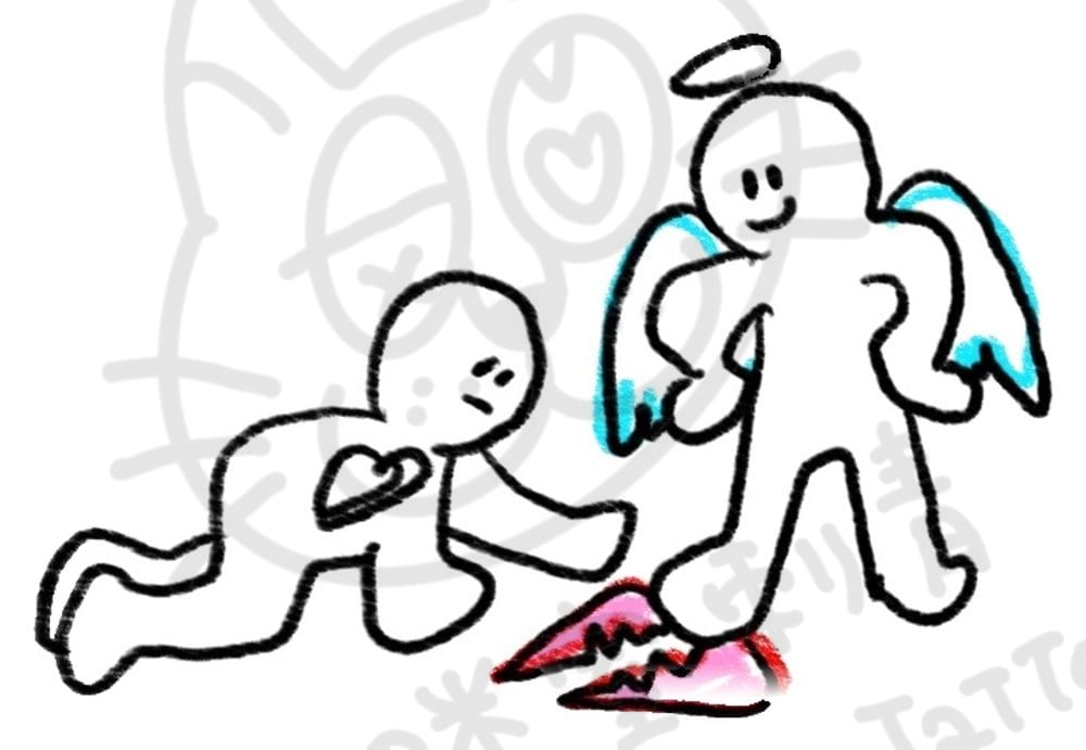 感受心情系列插畫