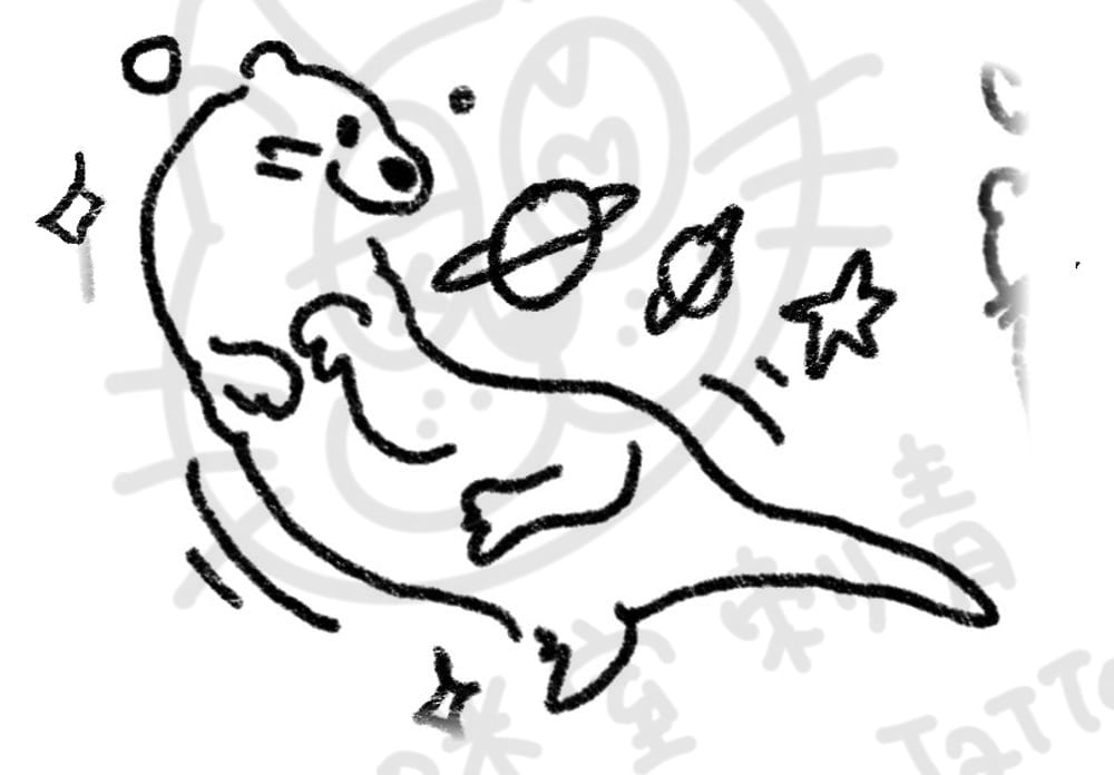 海底動物系列插畫