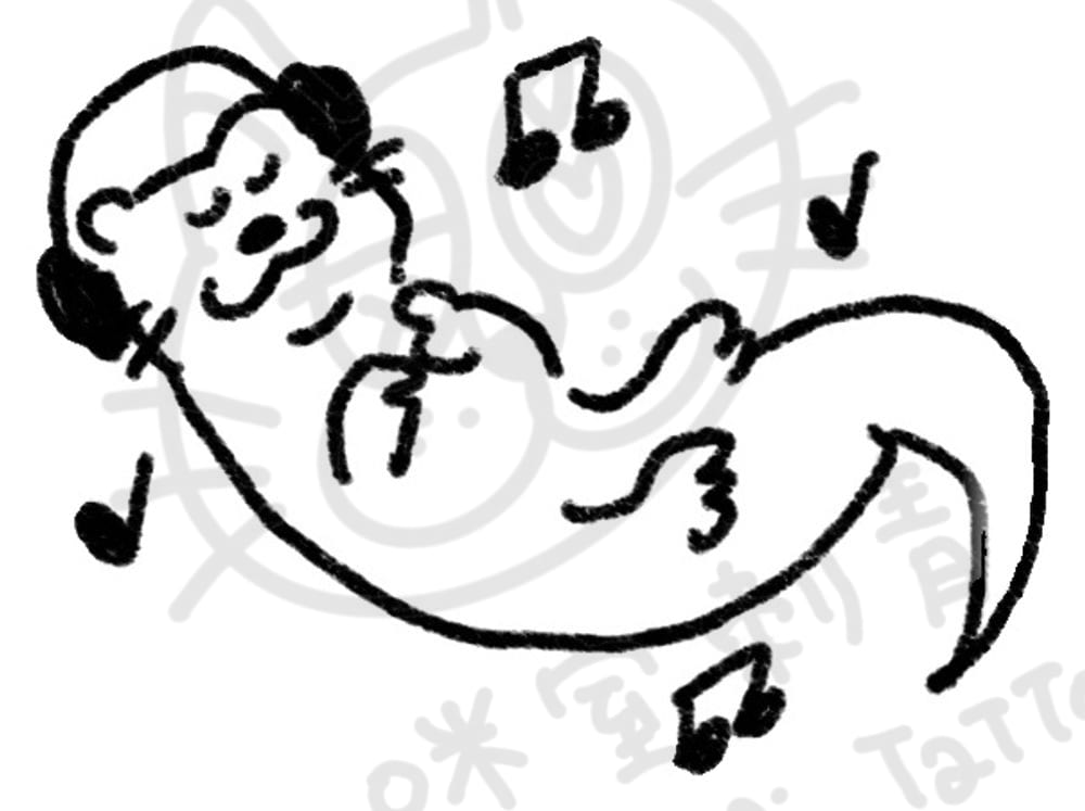 海底動物系列插畫