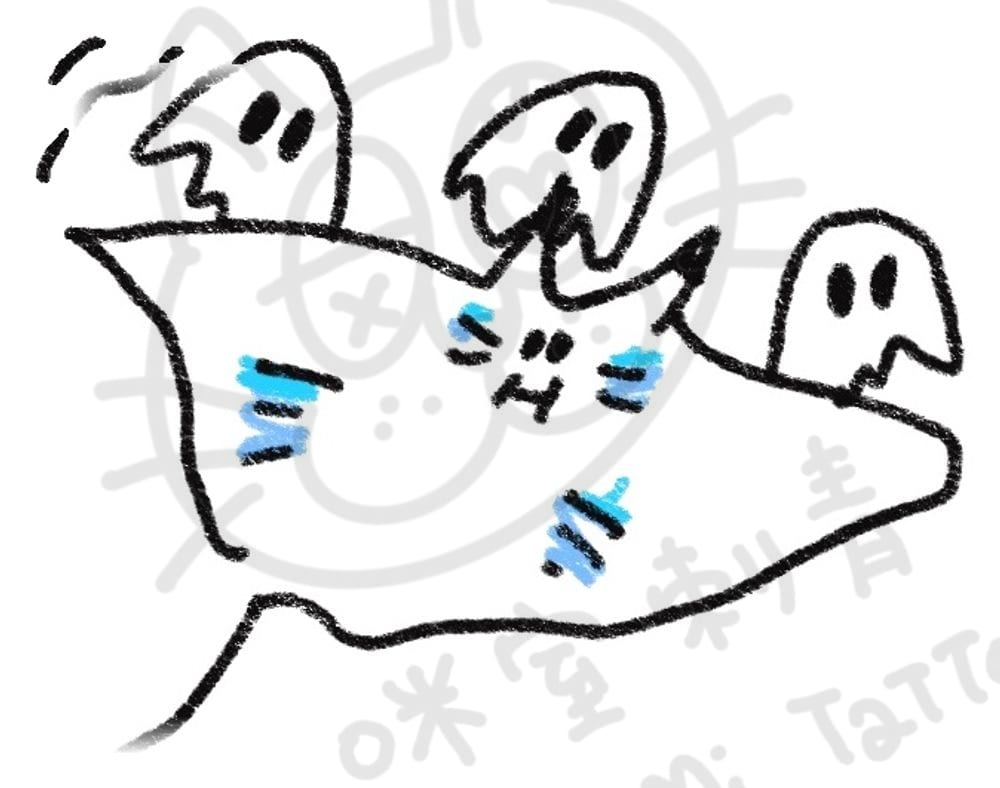 海底動物系列插畫