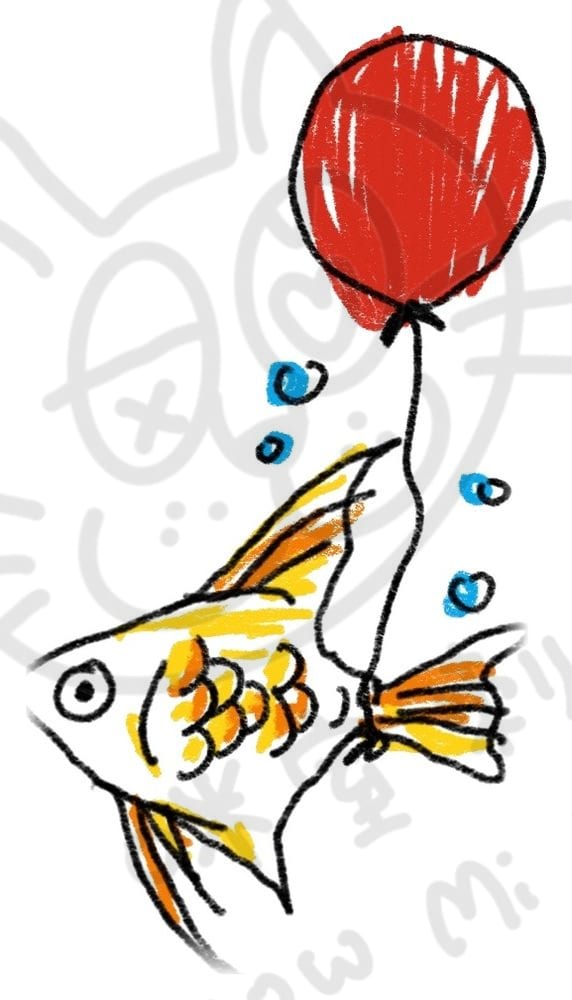 海底動物系列插畫