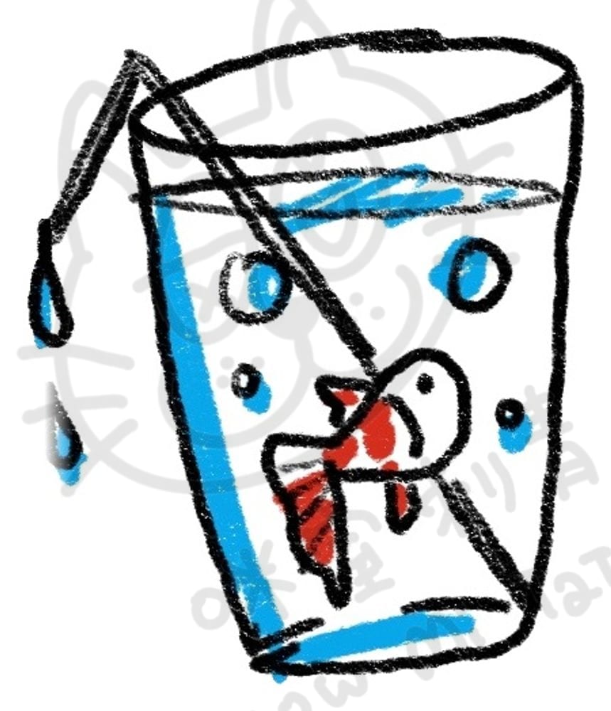 海底動物系列插畫