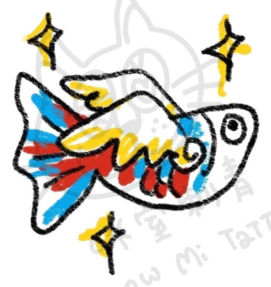 海底動物系列插畫