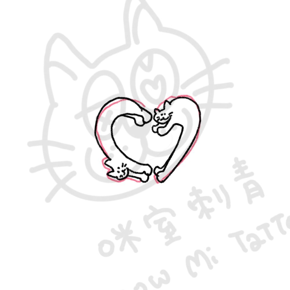 貓貓愛心