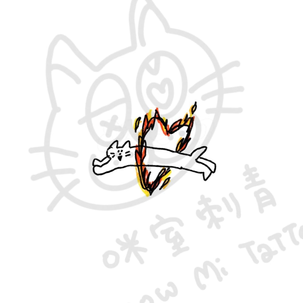 貓貓火圈