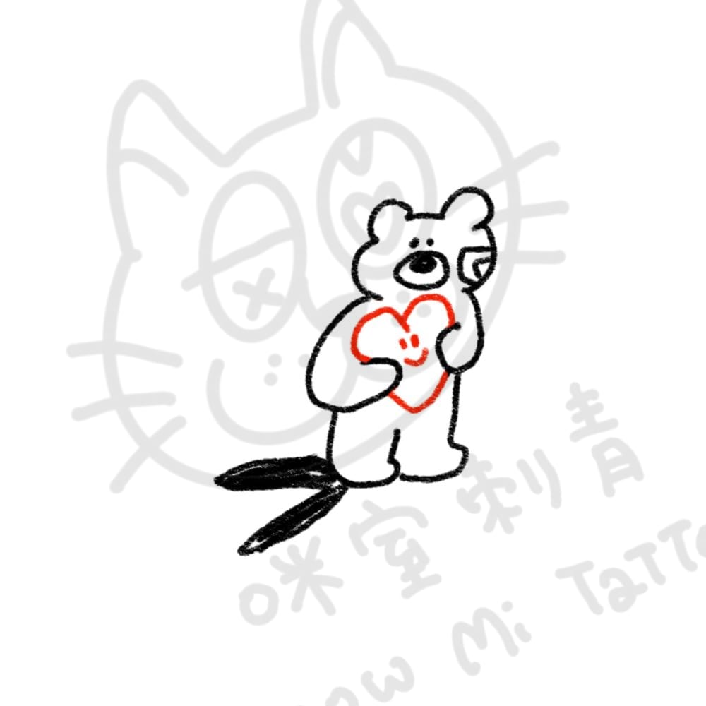 擁抱小熊心